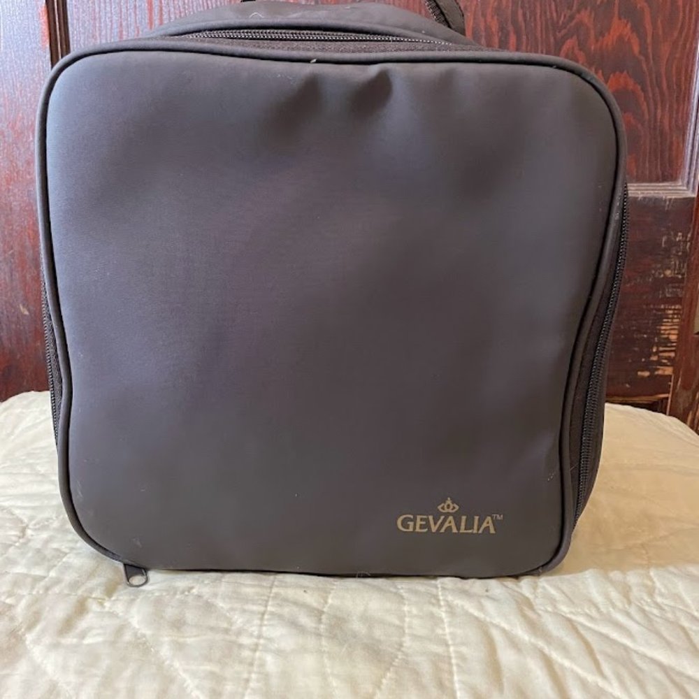 Gevalia Caffe Backpack Picnic Set Coffee Hot Chocolate for Two New Open Box